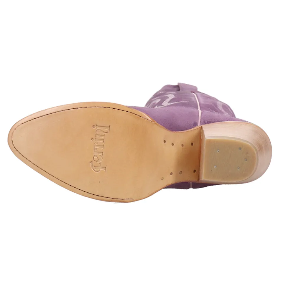 Quinn Embroidered Snip Toe Pull On Cowboy Boots