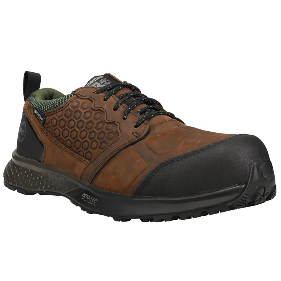 Reaxion Waterproof Composite Toe Work Shoes