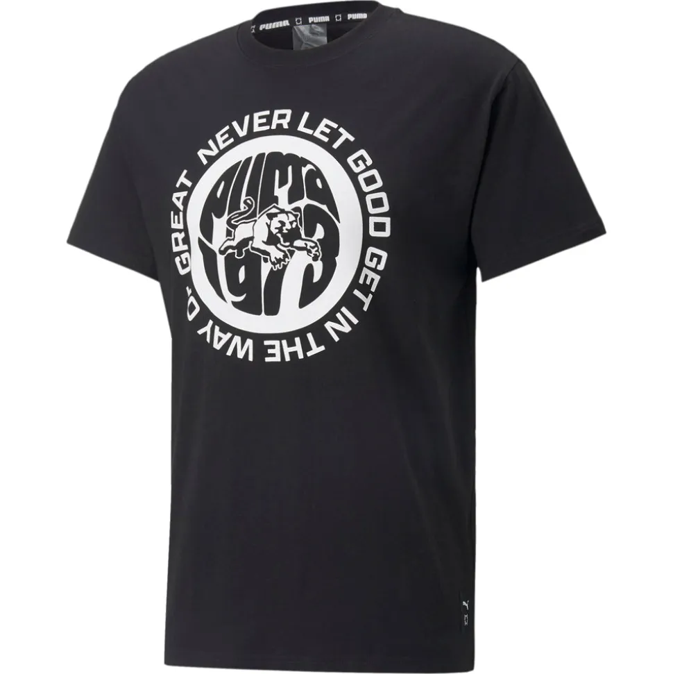 Rebound Basketball Crew Neck Short Sleeve T-Shirt
