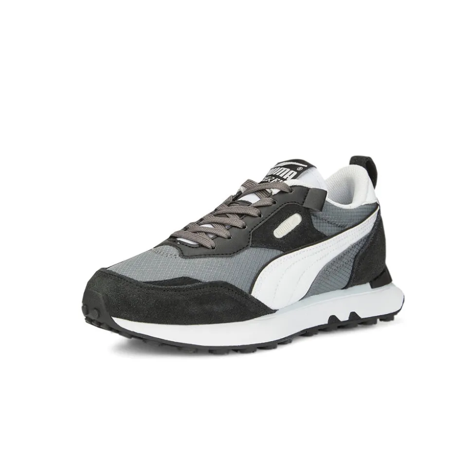 Rider Future Vintage Lace Up Sneakers (Big Kid)