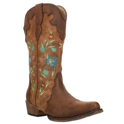 Riley Blossom Snip Toe Cowboy Boots