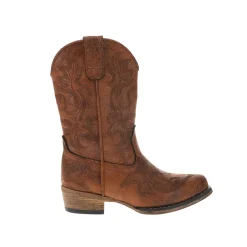Riley Classic Snip Toe Cowboy Boots (Little Kid-Big Kid)
