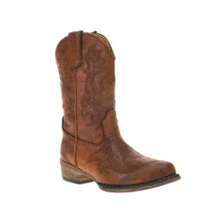 Riley Classic Snip Toe Cowboy Boots (Little Kid-Big Kid)