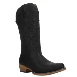 Riley Cord Embroidered Snip Toe Cowboy Boots