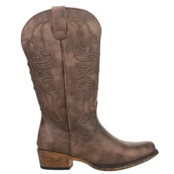 Riley Cord Snip Toe Cowboy Boots