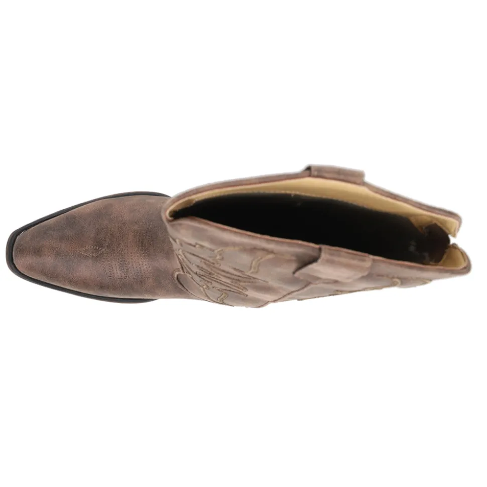 Riley Cord Snip Toe Cowboy Boots