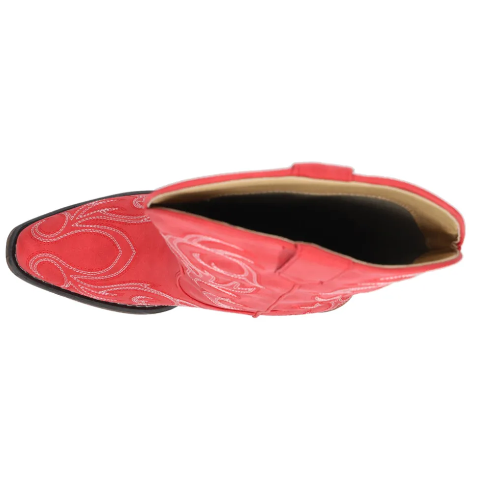 Riley Embroidered Snip Toe Cowboy Boots