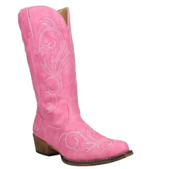 Riley Embroidered Snip Toe Cowboy Boots