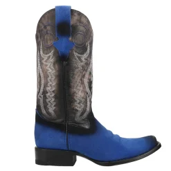Roughrider Embroidered Narrow Square Toe Cowboy Boots