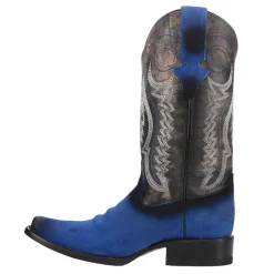 Roughrider Embroidered Narrow Square Toe Cowboy Boots