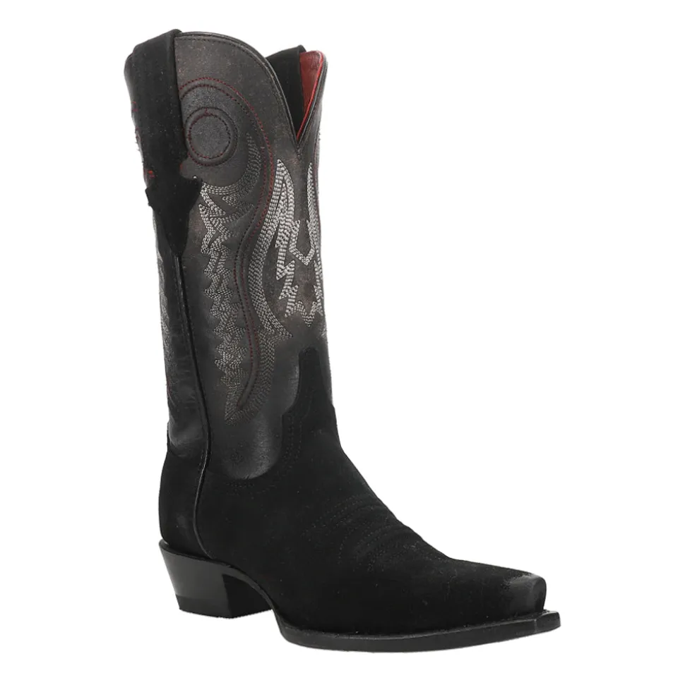 Roughrider Embroidered Snip Toe Cowboy Boots