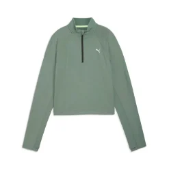 Run Cloudspun Collared Quarter Zip Pullover Top