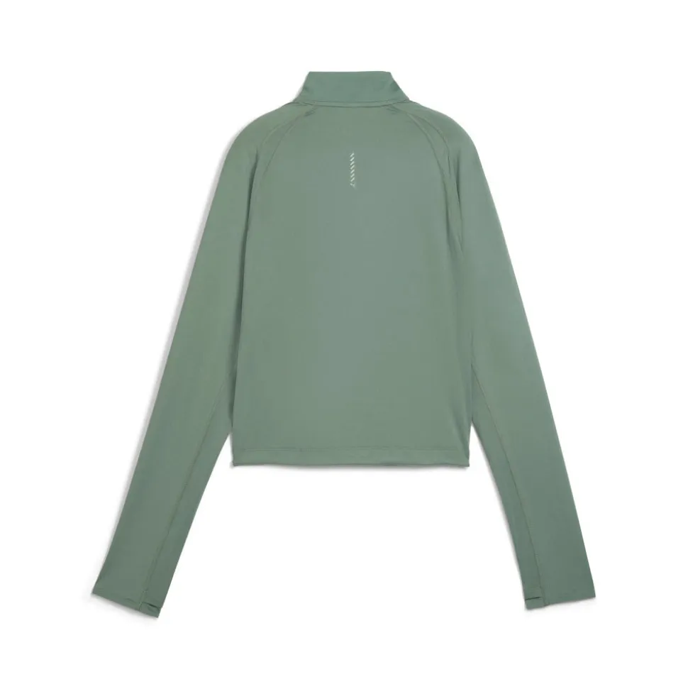 Run Cloudspun Collared Quarter Zip Pullover Top
