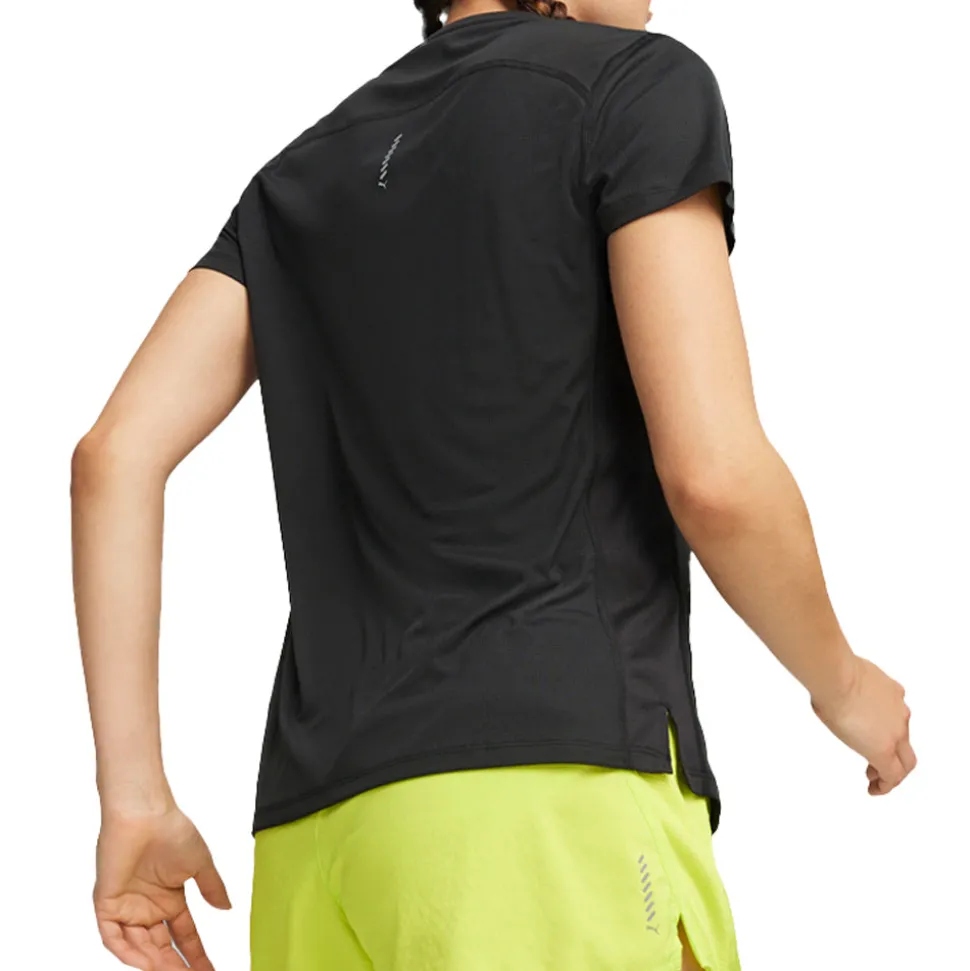 Run Favorite Logo Crew Neck Short Sleeve Athletic T-Shirt