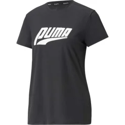 Run Logo Crew Neck Short Sleeve Athletic T-Shirt