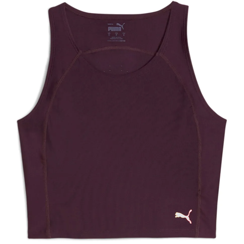 Run Ultraform Cropped Crew Neck Athletic Tank Top