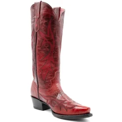 Scarlett Embroidered Snip Toe Cowboy Boots