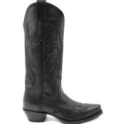 Scarlett Embroidered Snip Toe Cowboy Boots