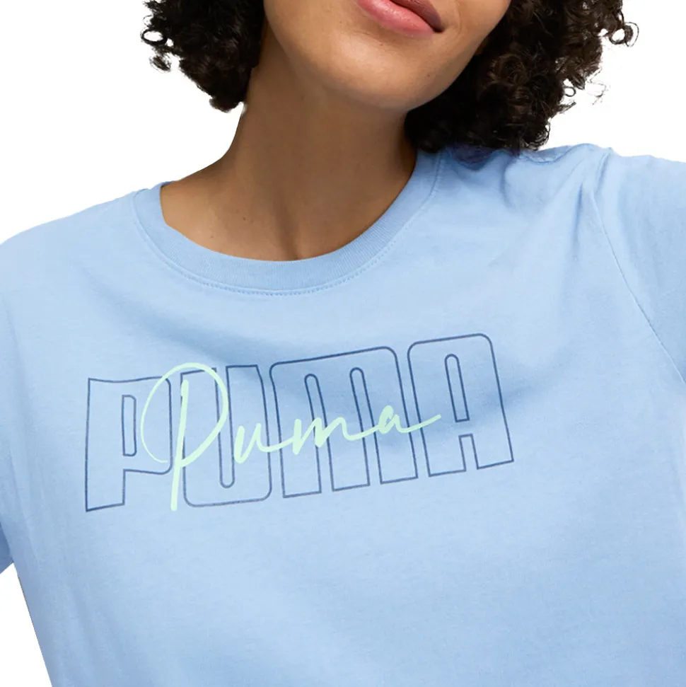 Script Logo Crew Neck Short Sleeve T-Shirt