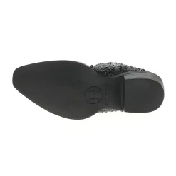 Shay Jewells Rhinestone Snip Toe Pull On Cowboy Booties