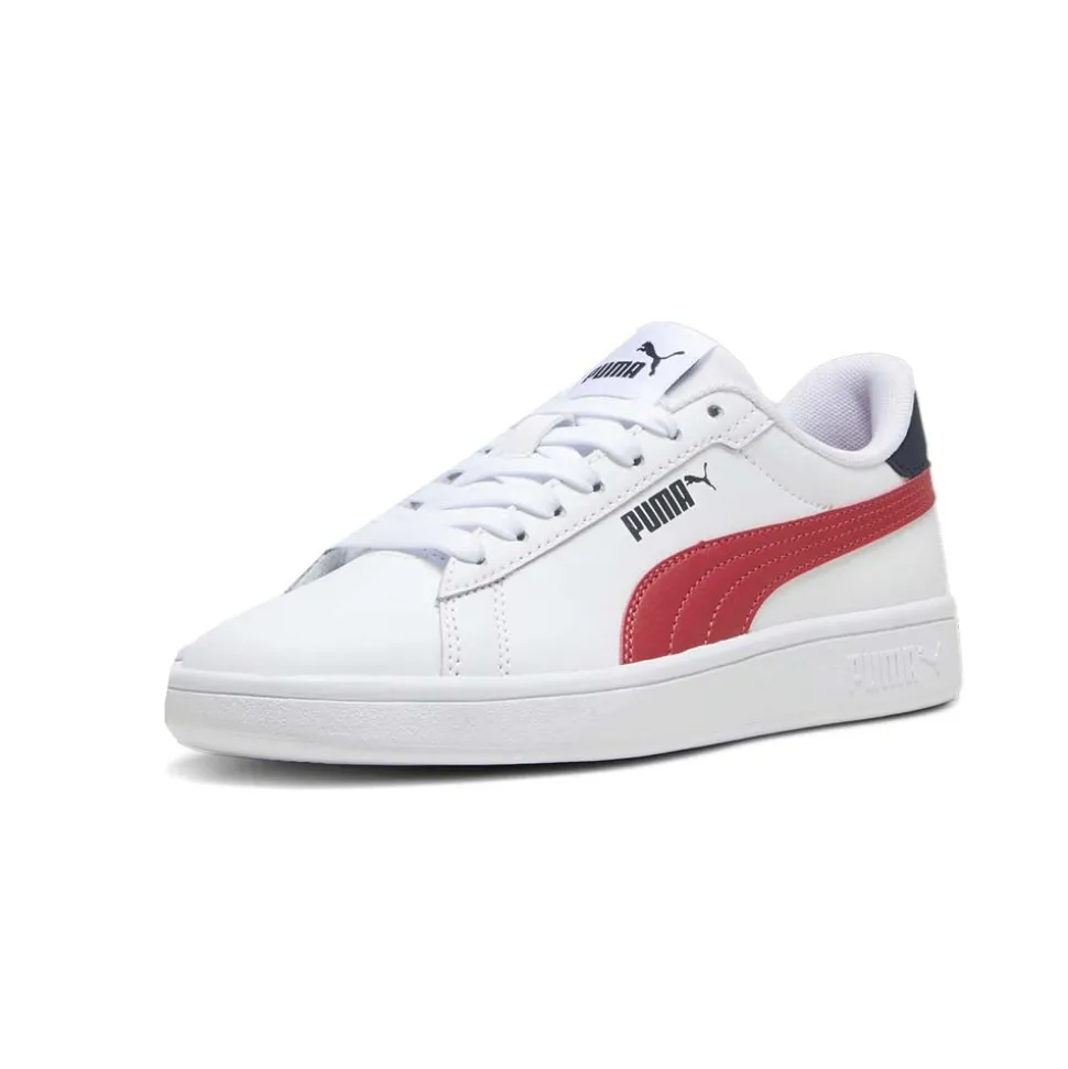Smash 3.0 Leather Lace Up Sneakers (Big Kid)