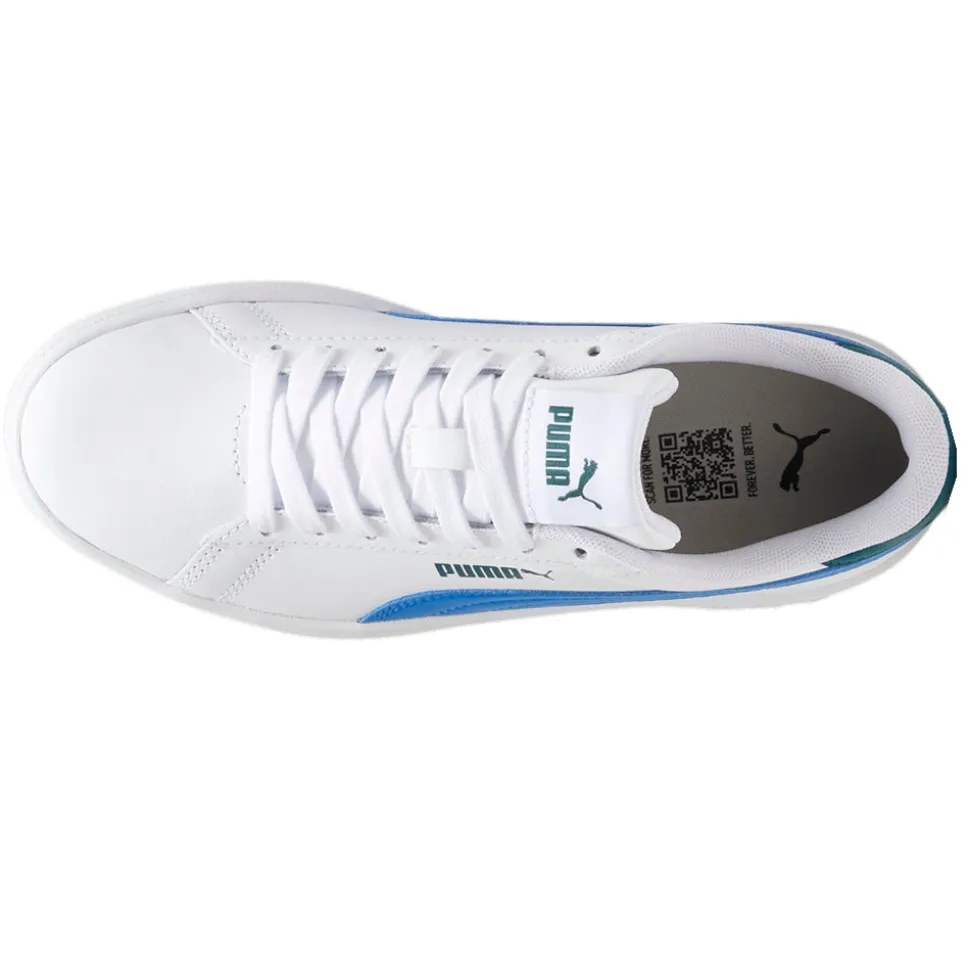 Smash 3.0 Leather Lace Up Sneakers (Big Kid)