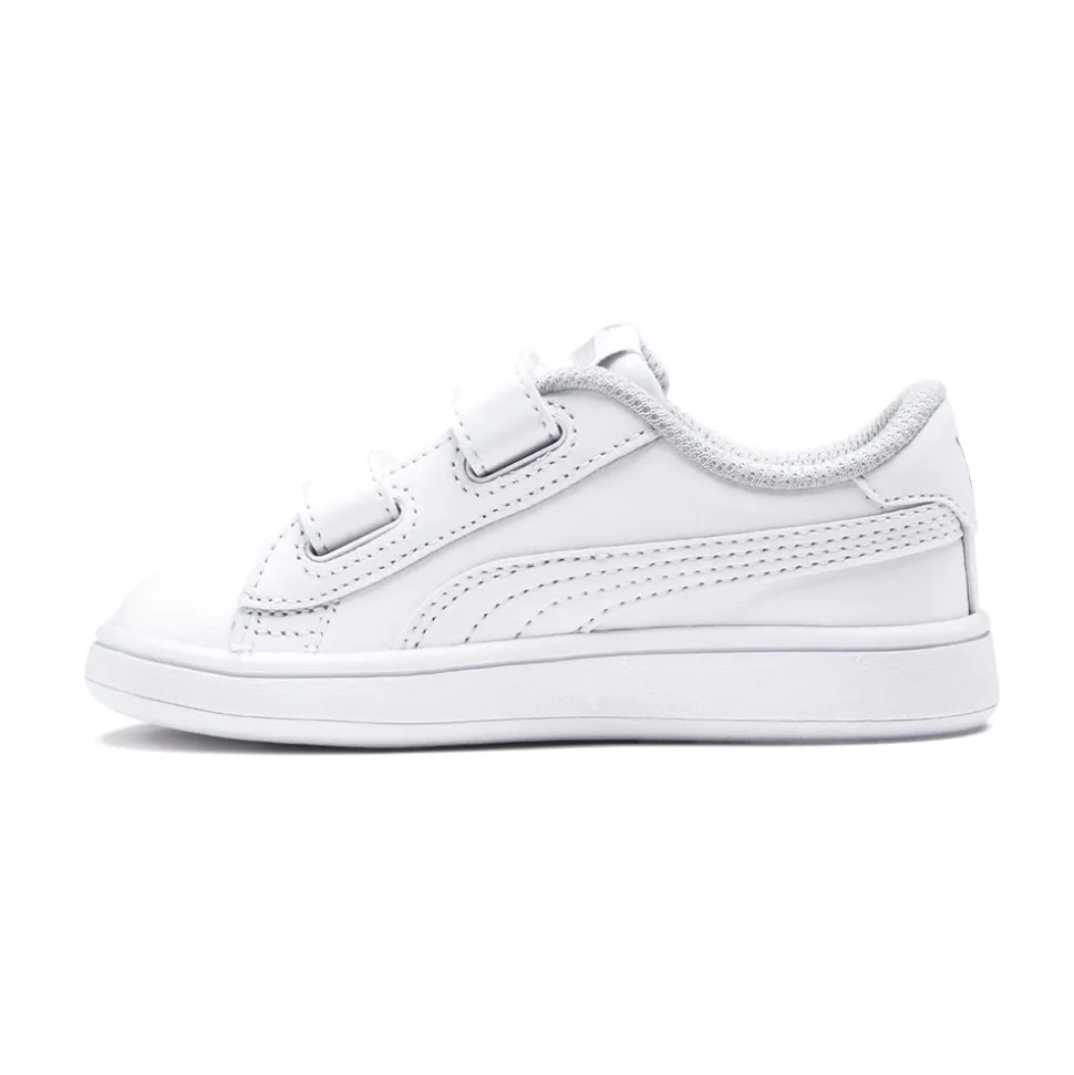 Smash V2 Leather Slip On Sneakers (Infant-Little Kid)