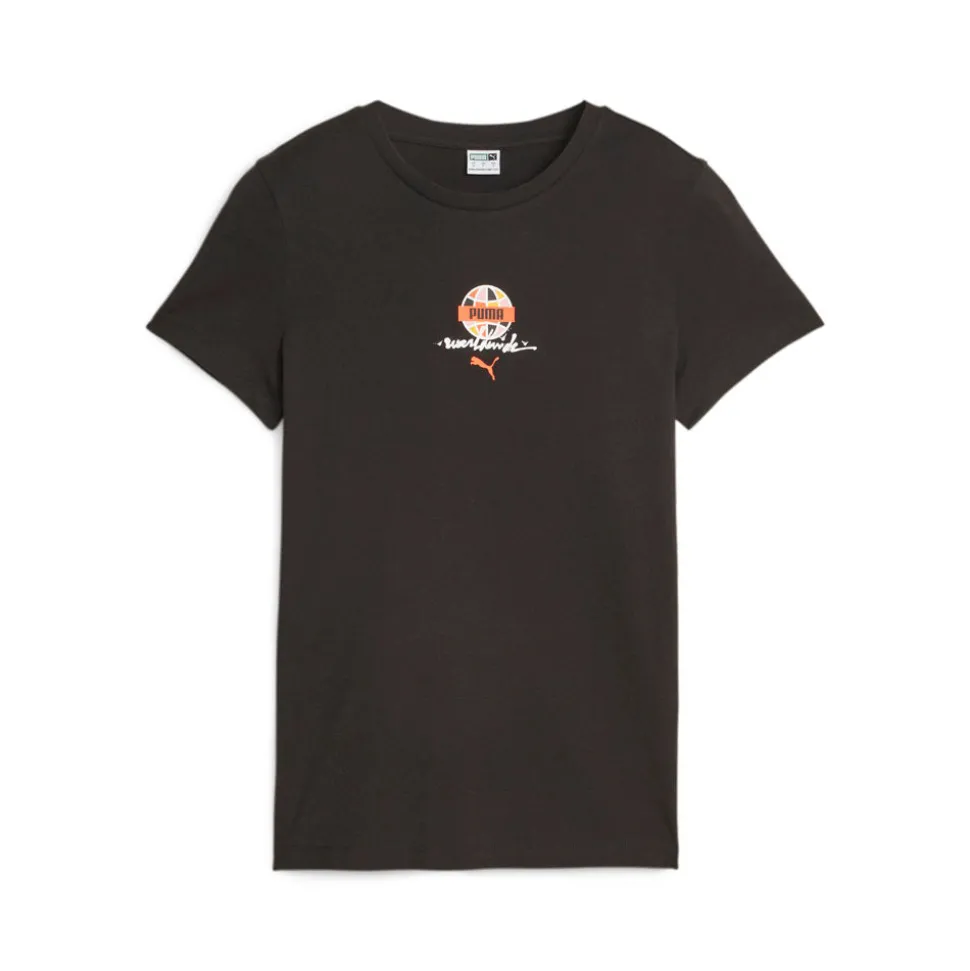 Sportswear Worldwide Graphic Crew Neck Short Sleeve T-Shirt