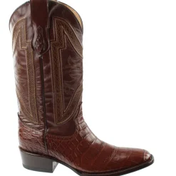 Stallion American Alligator Narrow Square Toe Cowboy Boots