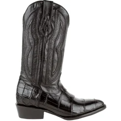 Stallion American Alligator Round Toe Cowboy Boots