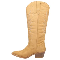 Starburst Narrow Pointed Toe Embroidered Cowboy Boots