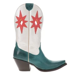 Starlight Cut-Outs Embroidered Snip Toe Cowboy Boots