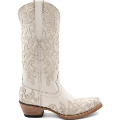 Starlight Glitter Overlay Snip Toe Cowboy Boots