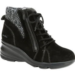 Stella Round Toe Zippered Booties