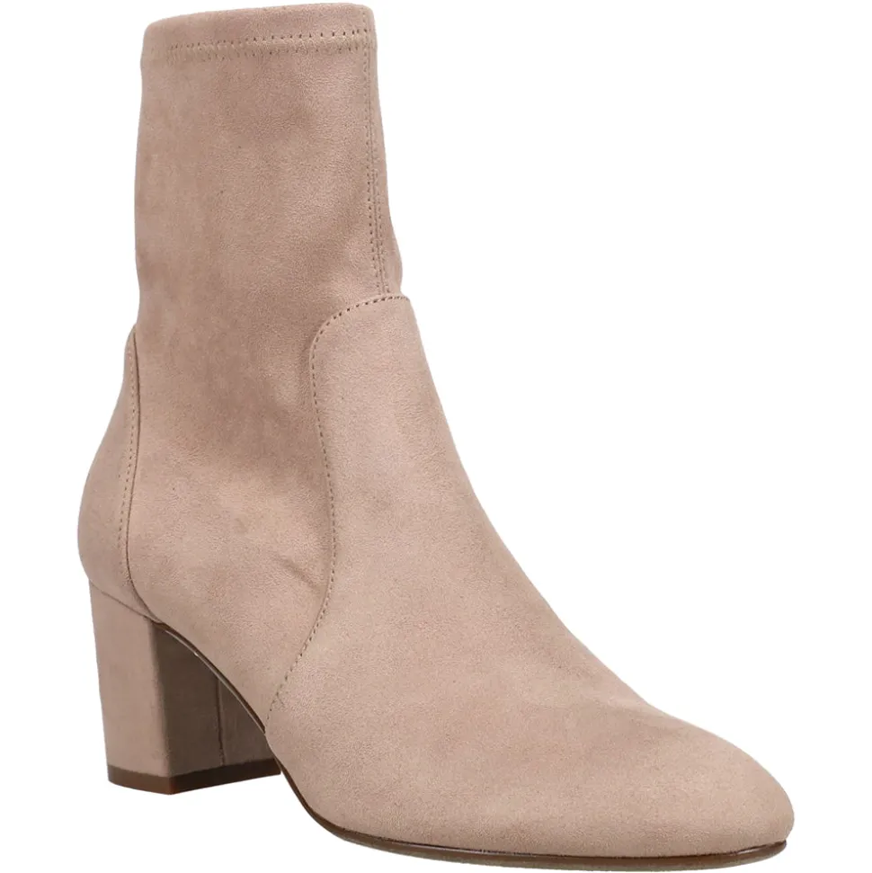 Stevy Round Toe Zippered Boots