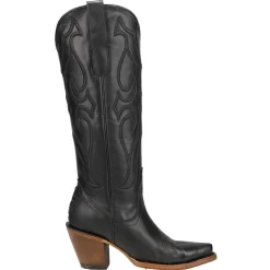 Stitch Pattern Embroidered Snip Toe Cowboy Boots