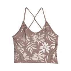 Studio Ultrabare Graphic Cropped Scoop Neck Athletic Tank Top