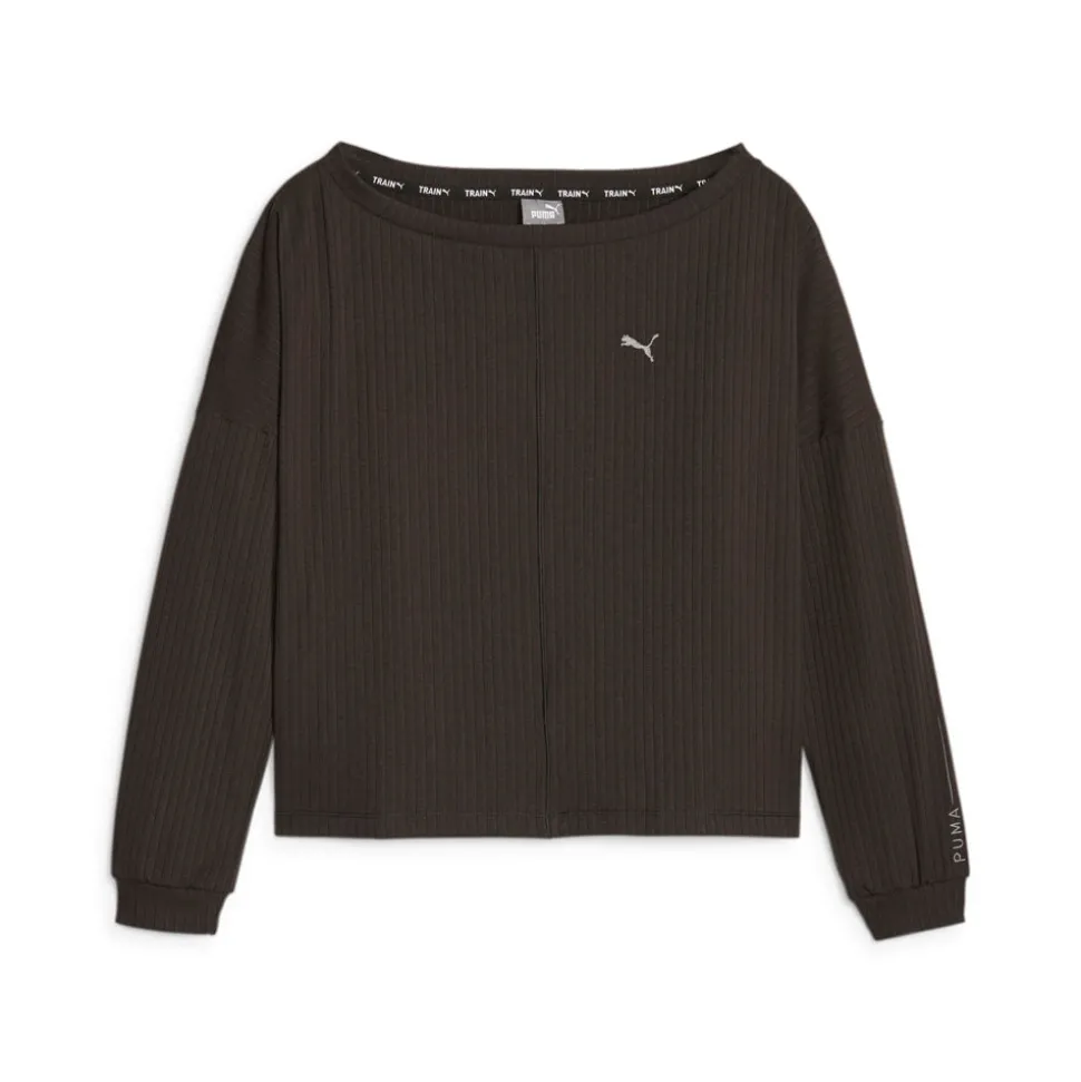 Studio Unwind Scoop Neck Long Sleeve Athletic T-Shirt