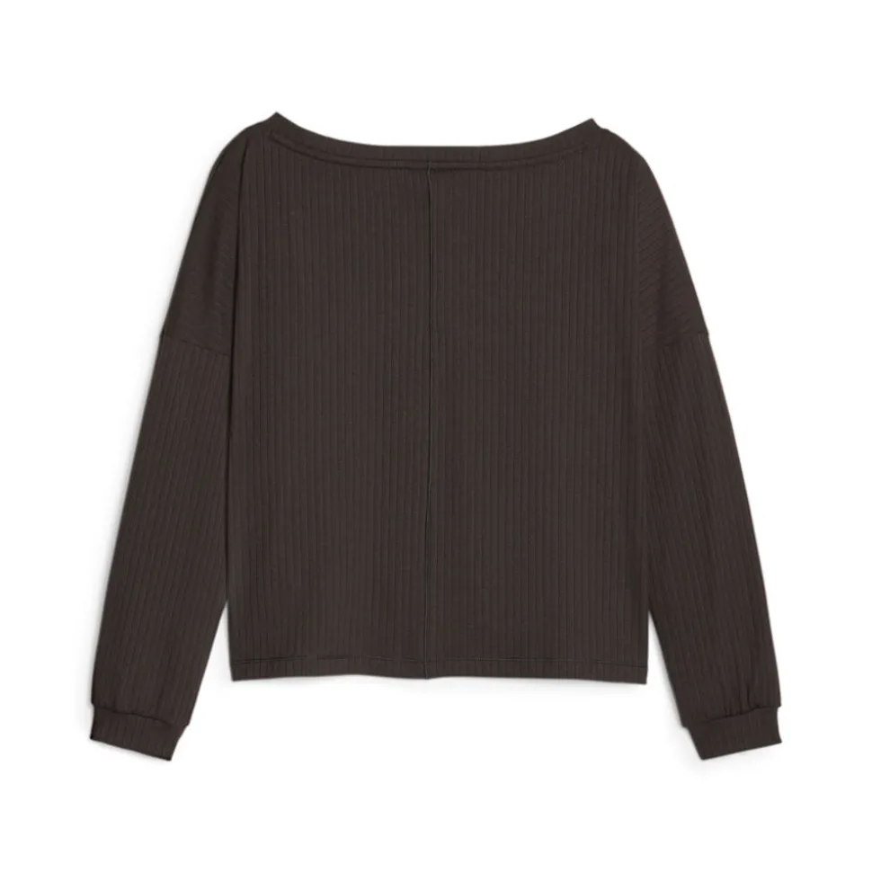 Studio Unwind Scoop Neck Long Sleeve Athletic T-Shirt