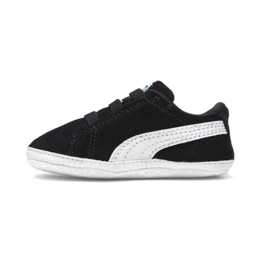 Suede Classic Crib Slip On Sneakers (Infant)
