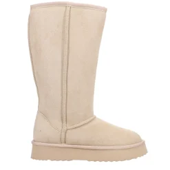 Sun Valley Round Toe Pull On Platform Boots