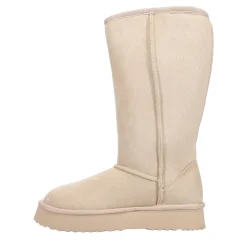 Sun Valley Round Toe Pull On Platform Boots