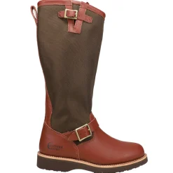 Sunjo Snake Round Toe Pull On Boots