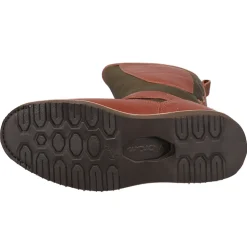 Sunjo Snake Round Toe Pull On Boots