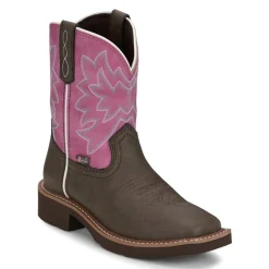 Sunny 8 Inch Wide Square Toe Cowboy Boots