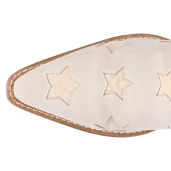 Super Star Fringe Tooled Inlay Snip Toe Cowboy Boots