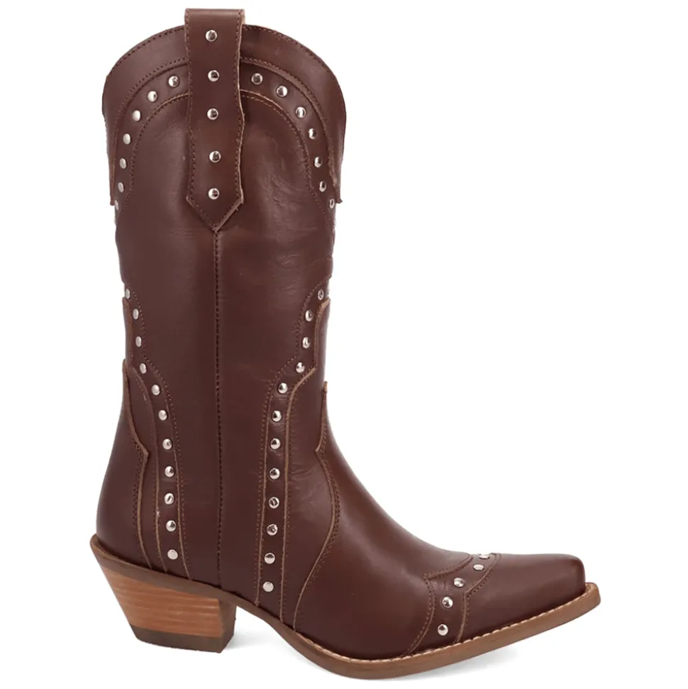 Sweet Treat Studded Snip Toe Cowboy Boots