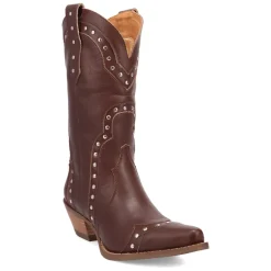 Sweet Treat Studded Snip Toe Cowboy Boots