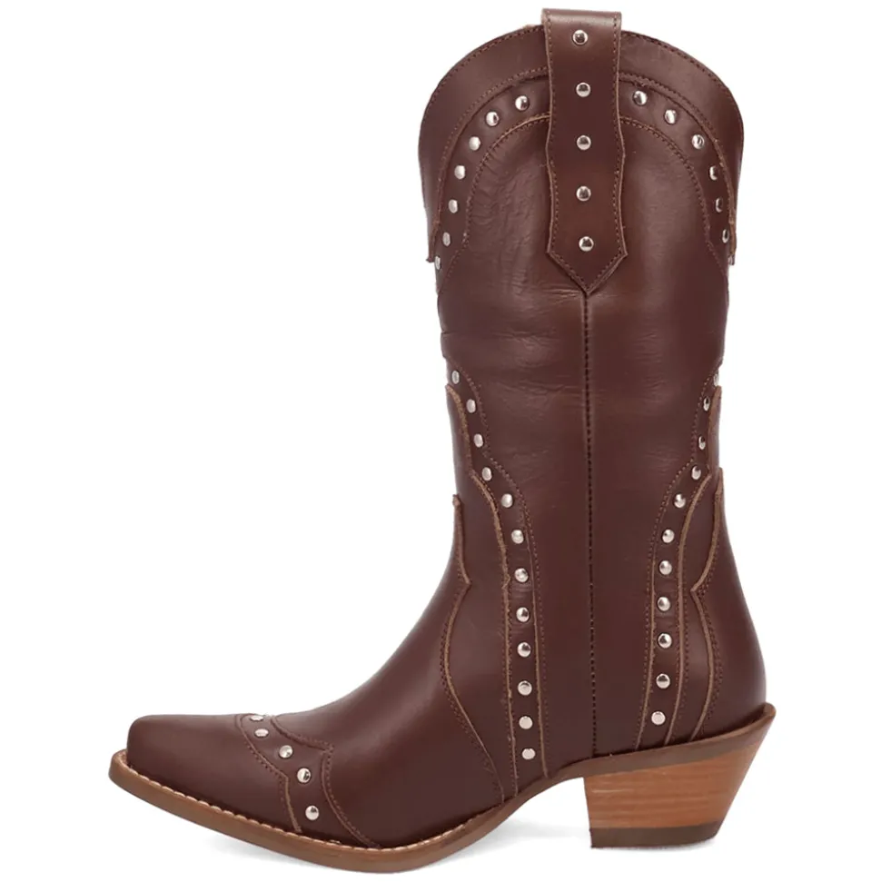 Sweet Treat Studded Snip Toe Cowboy Boots