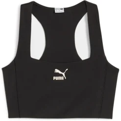 T7 Cropped Logo Scoop Neck Tank Top
